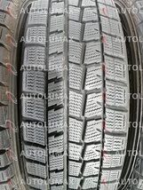 175/65R15 84Q Dunlop WINTERMAXX WM01 中古 スタッドレスタイヤ 4本セット 2018年製 送料無料 175/65/15 ダンロップ U1241.F_画像4