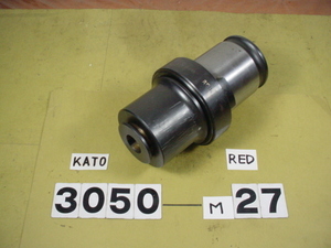 TC3050-M27-RED KATO　タッパーコレット　ミリタップ　M27用　難削材トルク仕様　中古品