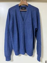 ■UNUSED■US2098■mohair cardigan■BLUE■_画像2