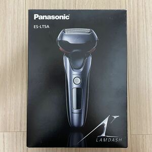 【新品・未使用】Panasonic パナソニック　メンズシェーバー　電気シェーバー　髭剃り 3枚刃ラムダッシュ　ES-LT5A　