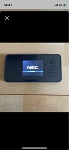 (新品未使用) NEC Speed Wi-Fi 5G X11 NAR01SHU チタニウムグレー ポケットWi-Fi ルーター