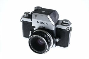 ニコン NIKON F ＋ NIKKOR-H Auto f=50mm 1:2 LENS レンズ フィルムカメラ MF 一眼レフ ジャンク 5846kby