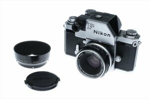 ニコン NIKON F ＋ NIKKOR-S Auto f=50mm 1:2 LENS レンズ フィルムカメラ 一眼レフ 動作確認済 7700khz