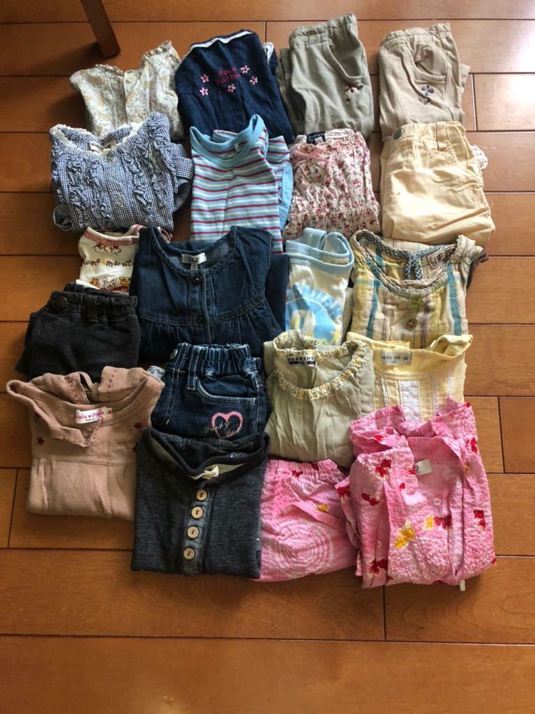 ビリーズエンター 女の子服 大量 まとめ売り 80.90.95.100
