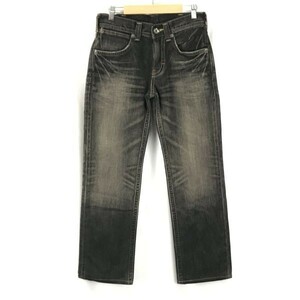  Wrangler * color Denim pants / jeans [ men's 28/ length of the legs 71cm/ black / black ]Wrangler*BG723