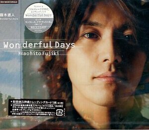 ■ 藤木直人 [ Wonderful Days ] 新品 未開封 初回盤 CD 即決 送料サービス ♪