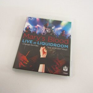 Mary's Blood / LIVE at LIQUIDROOM~Change the Fate Tour 2016-2017 Final~ Blu-ray ブルーレイ 〓A9410