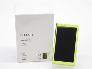 SONY ソニー Aシリーズ 32GB NW-A36HN ライムイエロー #UK610