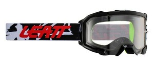 MXゴーグル LEATT 23 VELOCITY 4.5 Zebra モトクロス 正規輸入品 WESTWOODMX