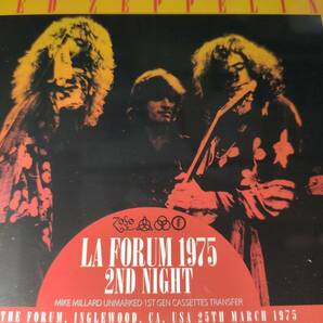 レッド ツェッペリン Led Zeppelin LA Forum 1975 2nd Night Mike Millard Unmarked 1st Gen Cassette Transfer