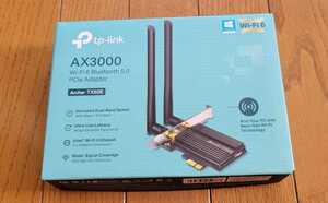 TP-Link ax3000 WiFi ワイヤレス アダプター 無線LAN Wi-Fi6 PCI-Express Bluetooth5.0 2402 + 574Mbps Archer TX50E