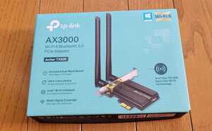 TP-Link ax3000 WiFi ワイヤレス アダプター 無線LAN Wi-Fi6 PCI-Express Bluetooth5.0 2402 + 574Mbps Archer TX50E