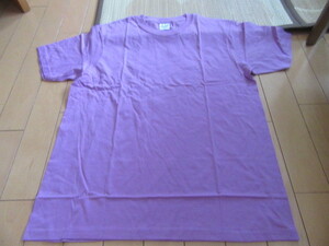 新品プリントスターMサイズ半袖Tシャツ使いやすい無地！きれいな紫！激安即決380円綿100％