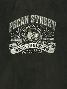 Pecan Street Brewing ワークシャツ　半袖　ビール　ホットロッド　アメリカ　ロカビリー　50s チカーノ　ローライダー　ビンテージ