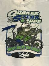 Quaker Steak&Lube プリントTシャツ Tシャツ オイル　交換　整備　アメリカ　ビンテージ_画像1