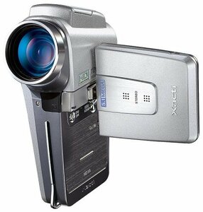SANYO デジタルムービーカメラ Xacti DMX-HD1A シルバー (ハイビジョン)(中古品)