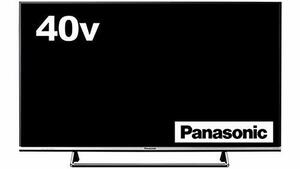 パナソニック 40V型 液晶テレビ ビエラ TH-40CX700 4K USB HDD録画対応 2015年モデル(中古品)