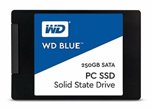 WD SSD 内蔵SSD 2.5インチ 250GB WD Blue WDS250G1B0A/SATA3.0/3年保証(中古品)