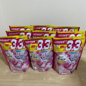 【新品】未使用 ボールド 洗濯洗剤 ジェルボール4D プレミアムブロッサム 詰替 39個入*9袋セット(合計351個)