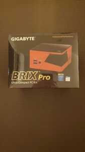 新品未開封 ベアボーンKit GIGABYTE BRIX Pro GB-BXi7-4770R ウルトラコンパクトPC CoreCore i7-4770R