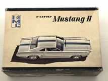 米国IMC製 1963 Ford Mustang Ⅱ プラモデルボディ Mustang GTデカール 1/25_画像1