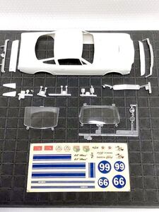 1966 MUSTANG FASTBAC プラモデルボディ FORD COBRA GT350 デカール 1/24