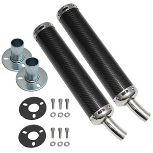 NSR250R DIO JOG Dio Jog all-purpose carbon silencer muffler 2 -stroke 2 cycle chamber carbon silencer 