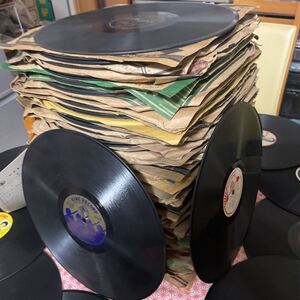 SP盤 120枚以上 流行歌 洋楽 演芸 民謡 コロムビア・ビクター・テイチク・キング・ポリドール・タイヘイ他、浪花節はありません