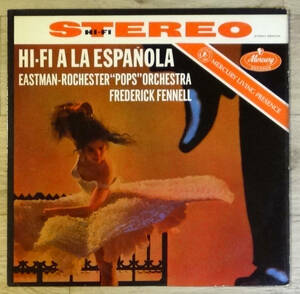 最初期! 新同! 米Mercury SR 90144 HI-FI A LA ESPANOLA フレデリック・フェネル FR1/FR1