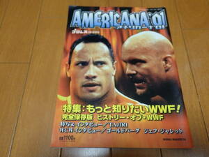 ★週刊プロレス 週刊プロレス別冊26 「アメリカーナ’01」 もっと知りたいWWE 美品★