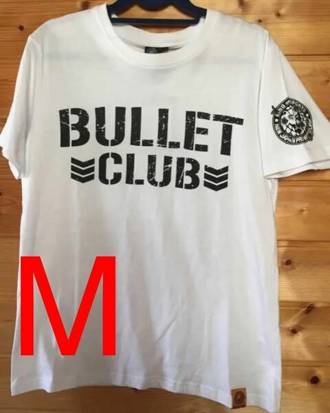 送料無料【未使用】新日本プロレス バレットクラブ★半袖シャツ メンズ M★BULLET CLUB