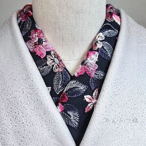 洗える刺繍半衿 彩花