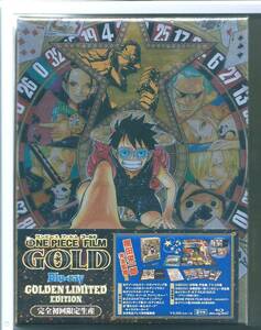 ☆ブルーレイ ワンピース ONE PIECE FILM GOLD Blu-ray GOLDEN LIMITED EDITION 外装不良