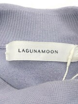 ◇ ◎ LAGUNAMOON ラグナムーン タグ付 ボトルネック 長袖 ニット セーター サイズF ラベンダー レディース P_画像4