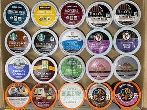 キューリグ k cup コーヒー 被りなし!詰め合わせ 20個 フレーバー多めセット①