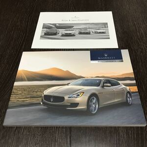 [ prompt decision ][ thickness . catalog ] Maserati Cuatro Porte (6 generation ) catalog & price table (2018 year ) MASERATI QUATTROPORTE