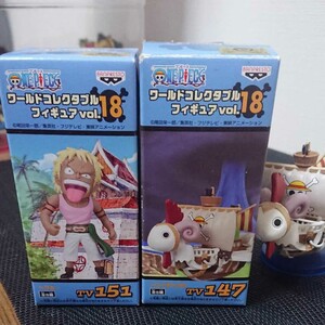 ワールドコレクタブルフィギュア ワンピース ONE PIECE メリー ワーコレ ベラミー ルフィ vol.18