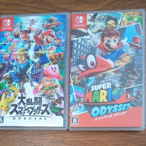 【Switch2本セット】 大乱闘スマッシュブラザーズ SPECIAL + スーパーマリオオデッセイ