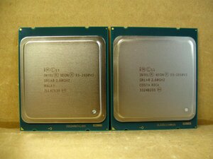 ▽Intel Xeon E5-2650V2 2.60GHz SR1A8 20M 8GT/s 95W LGA2011 2個 中古