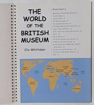 イギリス 大英博物館「World of the British Museum」英語版/フルカラー/リング本 　地域ごとの代表的な展示物+説明　2000年発行　_画像2