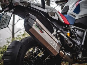 イタリア GPR / SONIC チタニウム スリップオン マフラー 公道仕様 / KTM LC8 1290 スーパーアドベンチャー S/R/T 2017-2020 Euro4対応