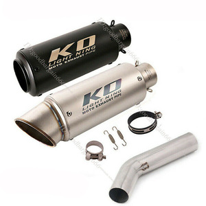 KO Lightning / 245mm/300mm MODEL :A～G スリップオン マフラー 触媒除去 / スズキ GSX-R600 GSX-R750 2006-2007 (K6/K7)