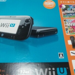 任天堂 Wii U すぐに遊べるファミリープレミアムセット（クロ）