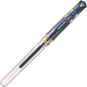 三菱鉛筆 ゲルボールペン ユニボール シグノ太字 1.0 ブルーブラック UM153.64 ×5 セット
