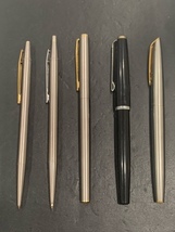 (日)【大量まとめ】MONTBLANC モンブラン WATERMAN ウォーターマン ペン先 18K PARKER パーカー 万年筆 ボールペン シャーペン ジャンク品_画像4