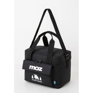 即購入可。人気商品!moz OUTDOOR 保冷バッグBOOK Mサイズブラック ver.
