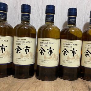新品 NIKKA ニッカウイスキー シングルモルト 余市 700ml 5本セット