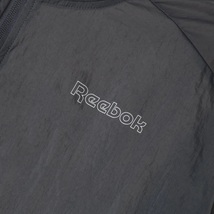 ■Reebok TrackSuit SetUp セットアップ 濃灰/白 新品 サイズL リーボック トラックスーツ 上下セット HF1727_画像4