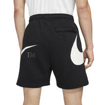 ■NIKE NSW SWOOSH FT SHORT 黒/白 新品 Lサイズ ナイキ スポーツウエア スウッシュ フレンチテリー ショーツ DD5998-010_画像3