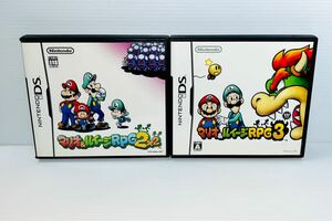 ニンテンドーDS 用 ソフト マリオ&ルイージRPG 2＋3 箱説付き 2本セット 値下げなし　バラ売りなし　Nintendo